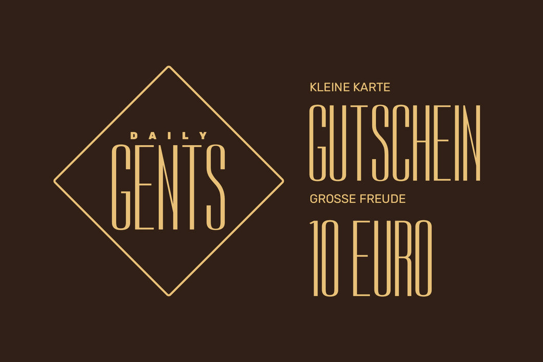 DER GESCHENKGUTSCHEIN